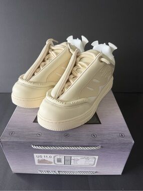 Watson Invaders Cream Platform Sneakers